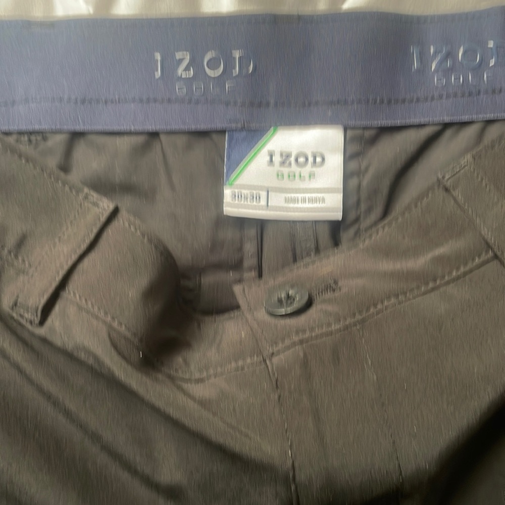 IZOD golf pants (black)